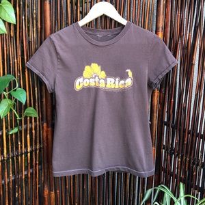 Vintage Costa Rica Brown T-shirt